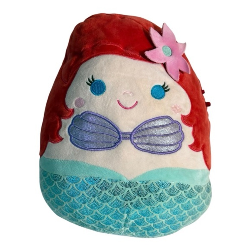 Squishmallows 10" Disney Ariel Little Mermaid Stuffed Animal‎ Plush Toy 2021